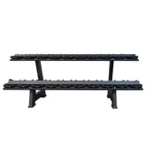2-Layer 10-Pair Dumbbell Rack