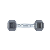 pair of 2.5kg hex dumbbells