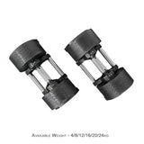 24kg adjustable dumbbell in pair