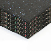 4 Pieces of 25mm Rubber Flooring Gym Mats 1m*1m