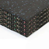 4 Pieces of 25mm Rubber Flooring Gym Mats 1m*1m