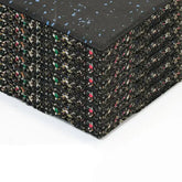 25mm Odourless Commercial Rubber Flooring Gym Mats 1m*1m