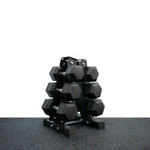 7.5/10/12.5kg Hex Dumbbell with Dumbbell Rack
