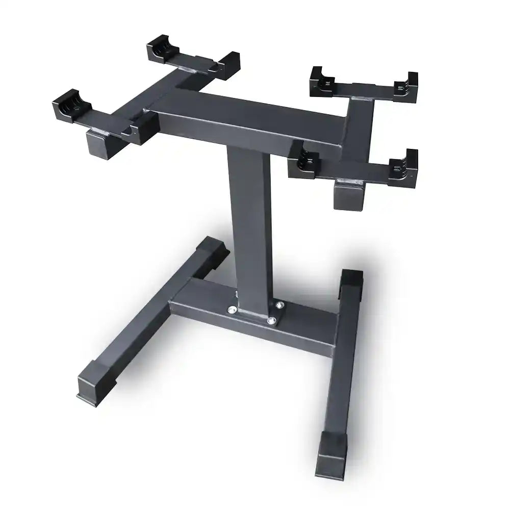 adjustable dumbbell stand