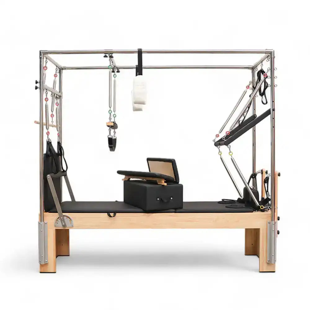 cadillac bed reformer with full trapeze attachment