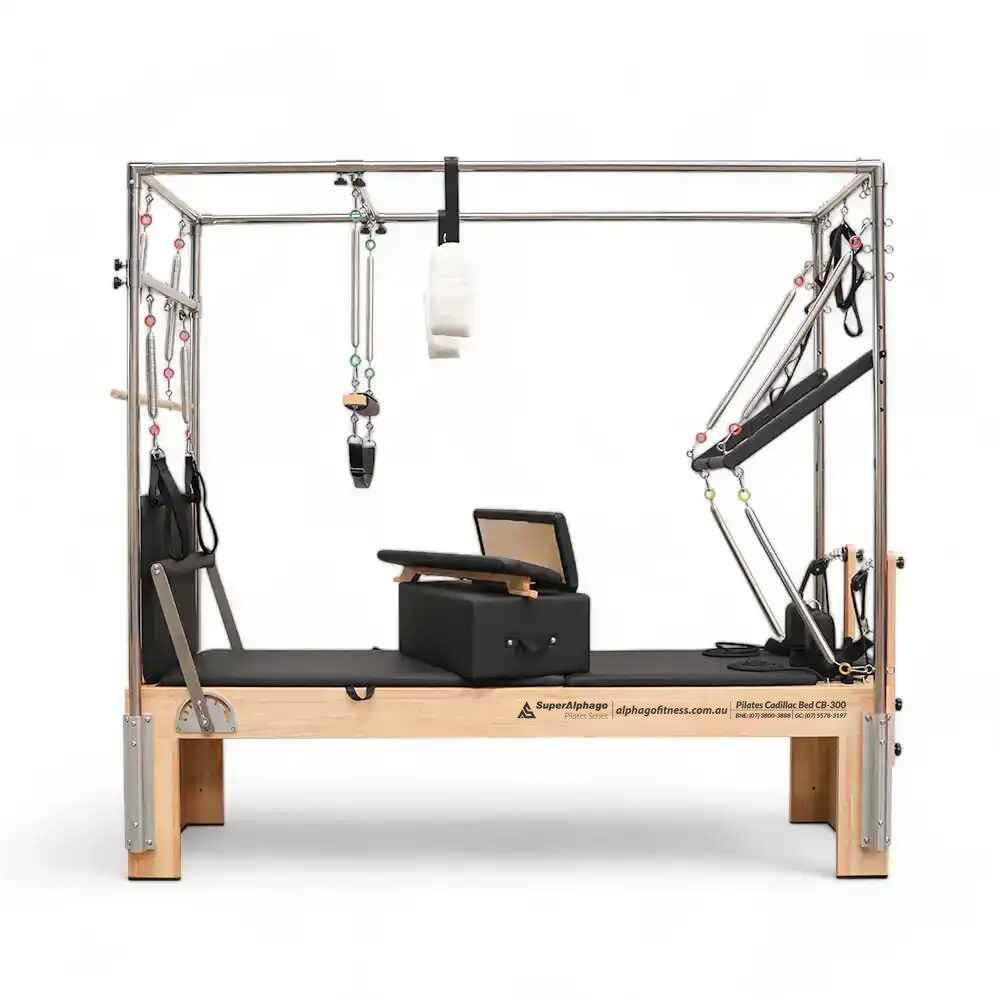 oak cadillac reformer full trapeze tower