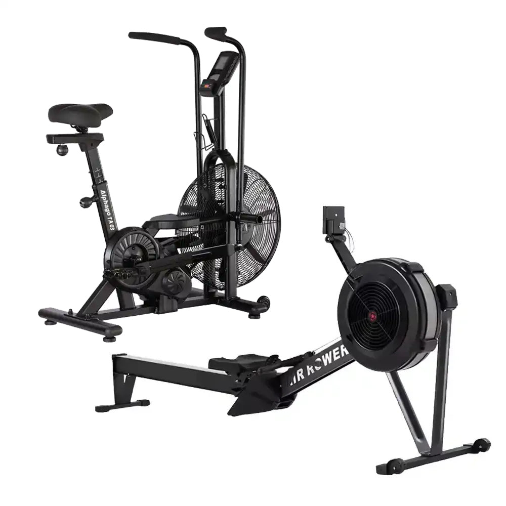 Alphago Air Bike TA-03 with Air Rower