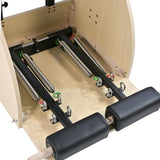 close-up of springs and foot pedal in wunda chair dr-33 pro