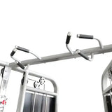 cable crossover machine chin up bar