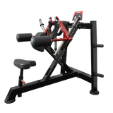 commercial lateral raise machine with pin loaded pegs