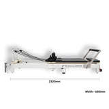 pilates aluminum foldable reformer dimension