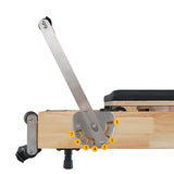 foldable reformer foot bar