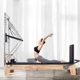 reformer with half trapeze attachment