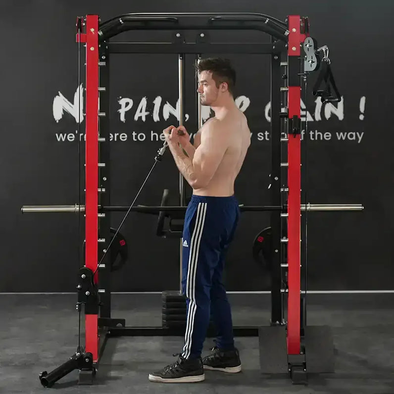 Male Model Image for Smith Machine SP024 Cable Exercise