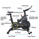 spin bike description