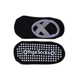 Black yoga non-slip socks