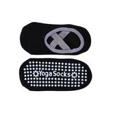 Black yoga non-slip socks