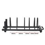 Bumper Plate Toaster Rack dimension
