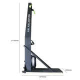 air ski machine with dimension
