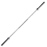 2.2m Silver Olympic 700lb Straight Barbell