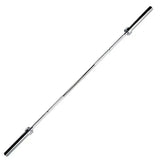2.2m Silver Olympic 700lb Straight Barbell