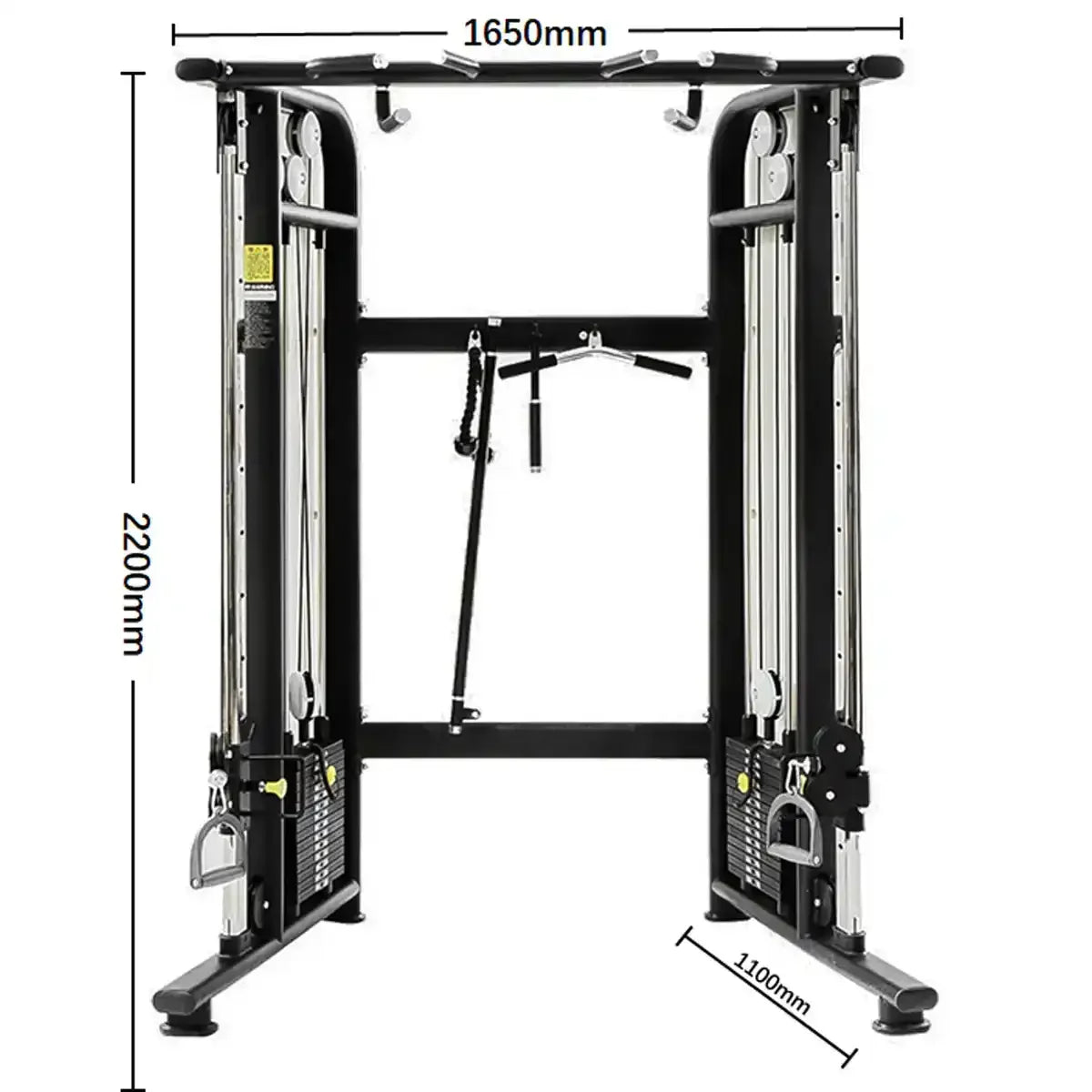 Commercial Cable Crossover Machine FN-25 dimension
