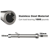 Commercial Curl Barbell material