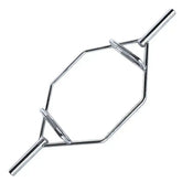 Hex Barbell Weightlifting Deadlift Bar