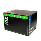 3 dimensions in 1 Plyo foam Jump box