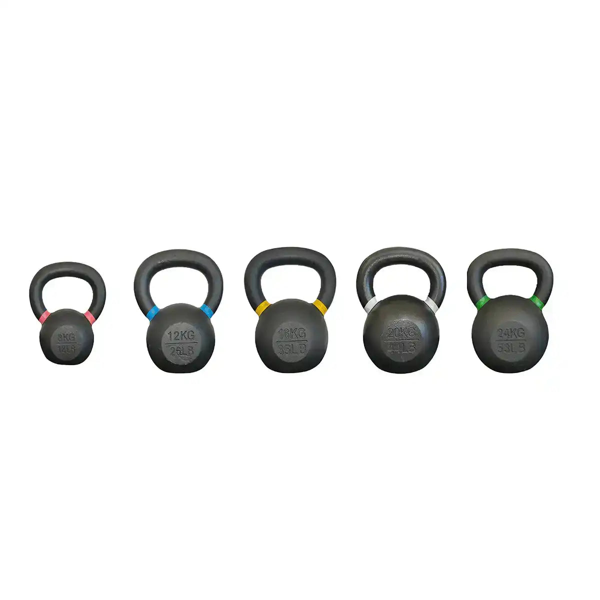 Cast Iron Kettlebells 8kg, 12kg, 16kg, 20kg, 24kg