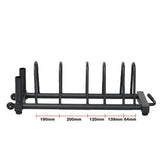 Bumper Plate Toaster Rack dimension