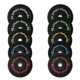 a pair of 5/10/15/20/25kg Olympic Bumper Plates