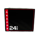 3 dimensions in 1 Plyo foam Jump box - 24 inch