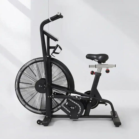 Air resistance exercise bike featured in an elliptical and exercise bike weight loss comparison