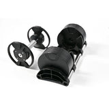 Pair of 24kg Quick-Adjustable Dumbbells - 2kg Increments