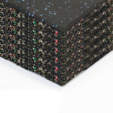 25mm Odourless Commercial Rubber Flooring Gym Mats 1m*1m
