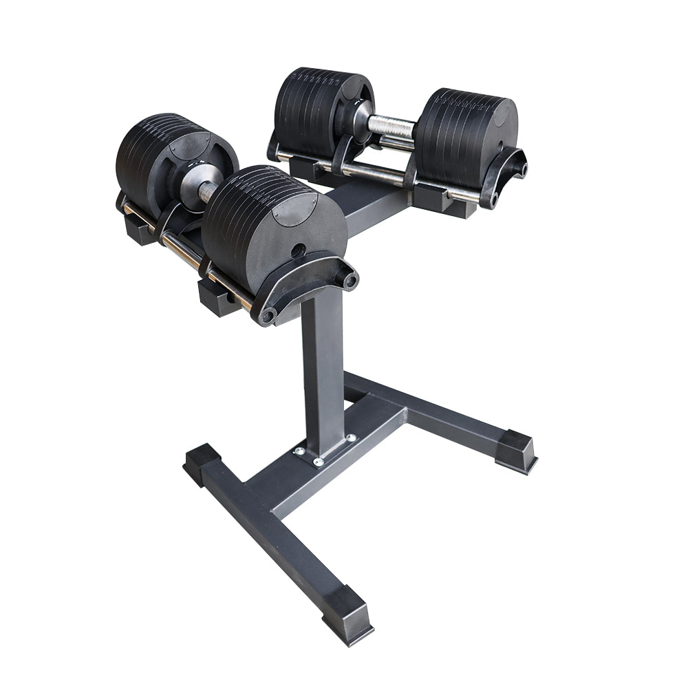 24/32kg Adjustable Dumbbell Set with Stand
