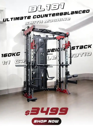 Weider Tech Weider C875 Smith Machine Weight Plates 7ft Barbell