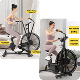 fan resistance air bike