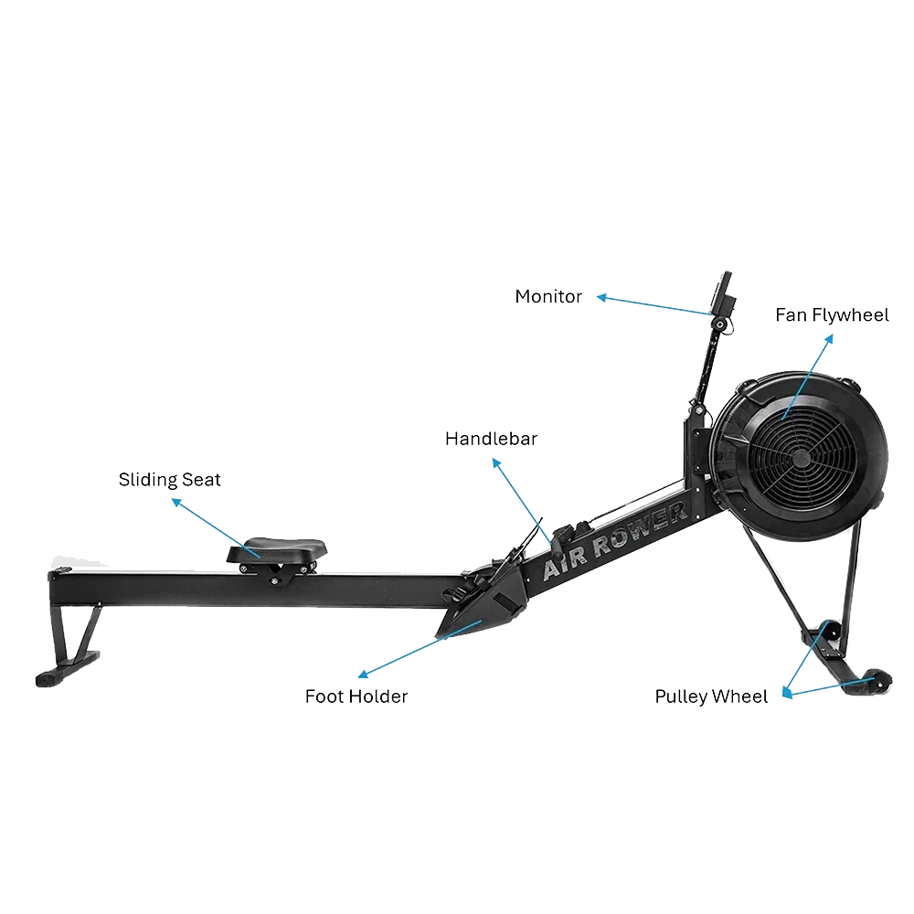 Air Rower — High-Performance Rowing Machine - SuperAlphago
