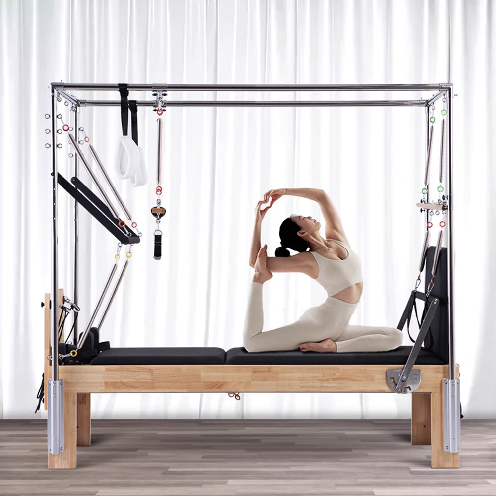 cadillac bed reformer with full trapeze attachment