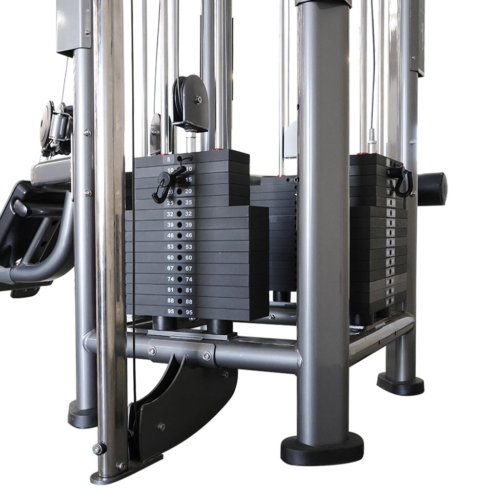 close up of weight stacks in Gym Cable Machine CFN-26