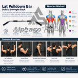 Lat Pulldown Bar Cable Attachment