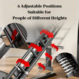 leg press and hack squat adjustable levels