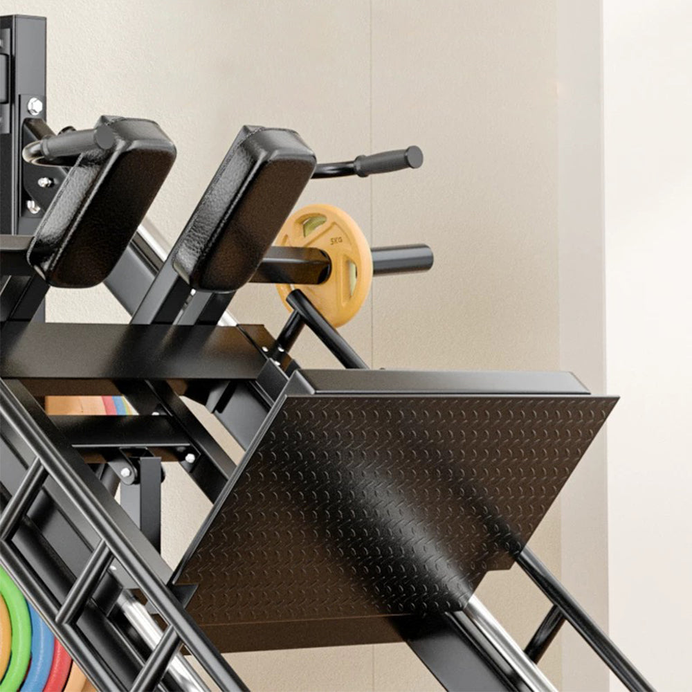 leg press and hack squat foot plate