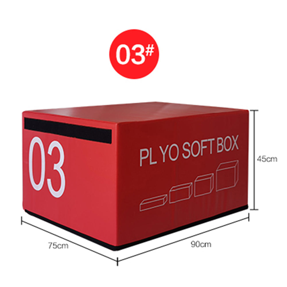 Plyo Box 1/2/3/4 Whole Set Foam Fitness Jump Box