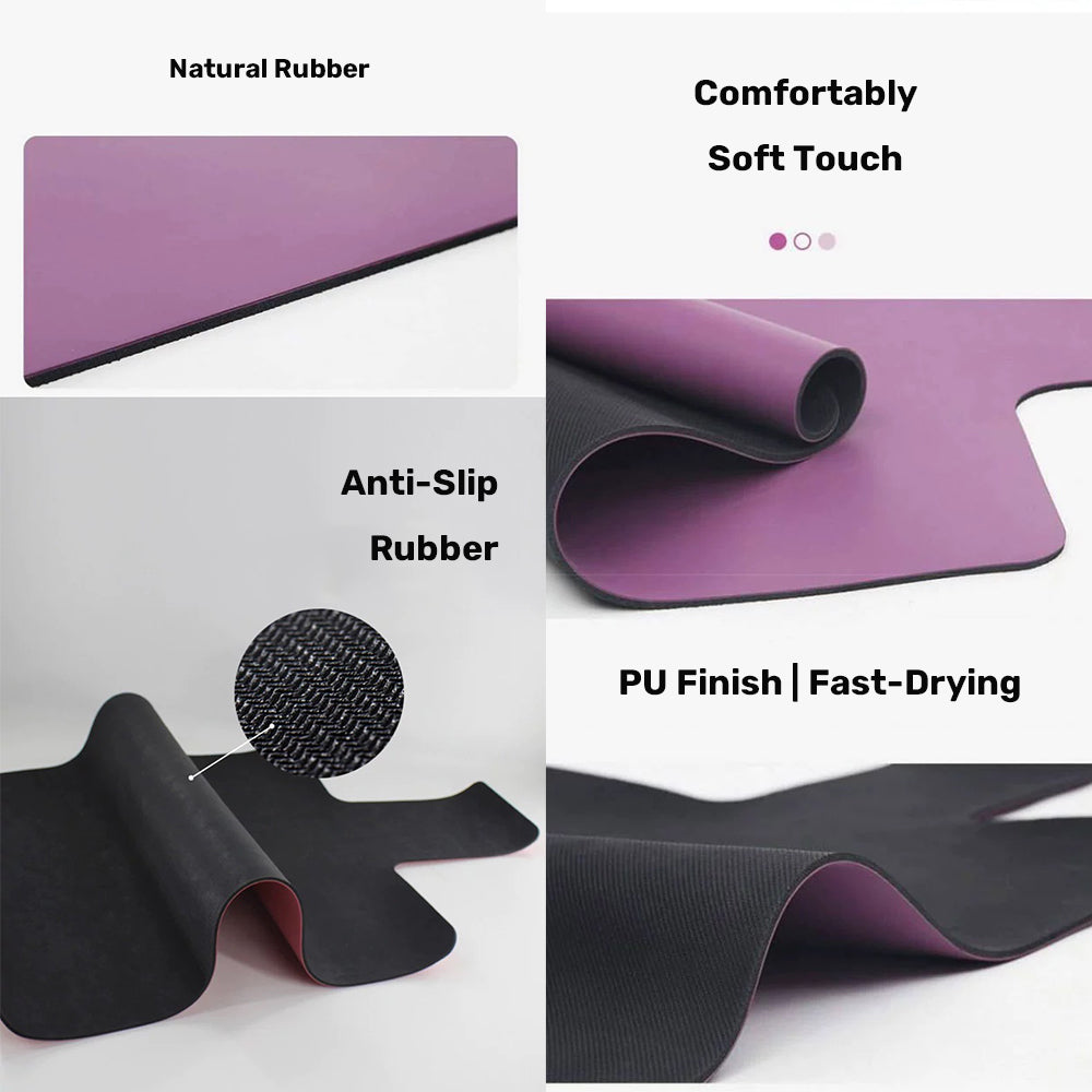 classic reformer mat anti-slip pu finish fast-frying soft touch