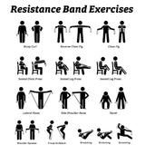 Orange Wider Resistance Band Loop