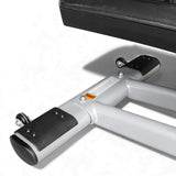 close up of the pulleys in adjustable bench tb-68