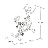 super alphago spin bike dimension